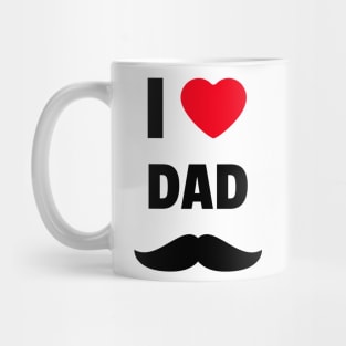 I Heart Dad Mug